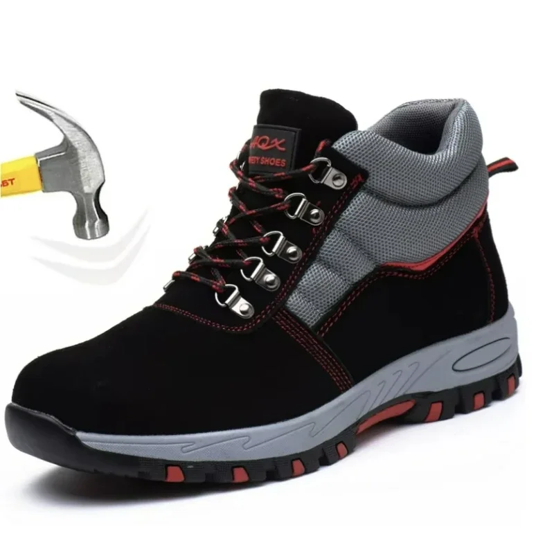 Men'S Shoes For Work - High Quality Men Safety Boots Work