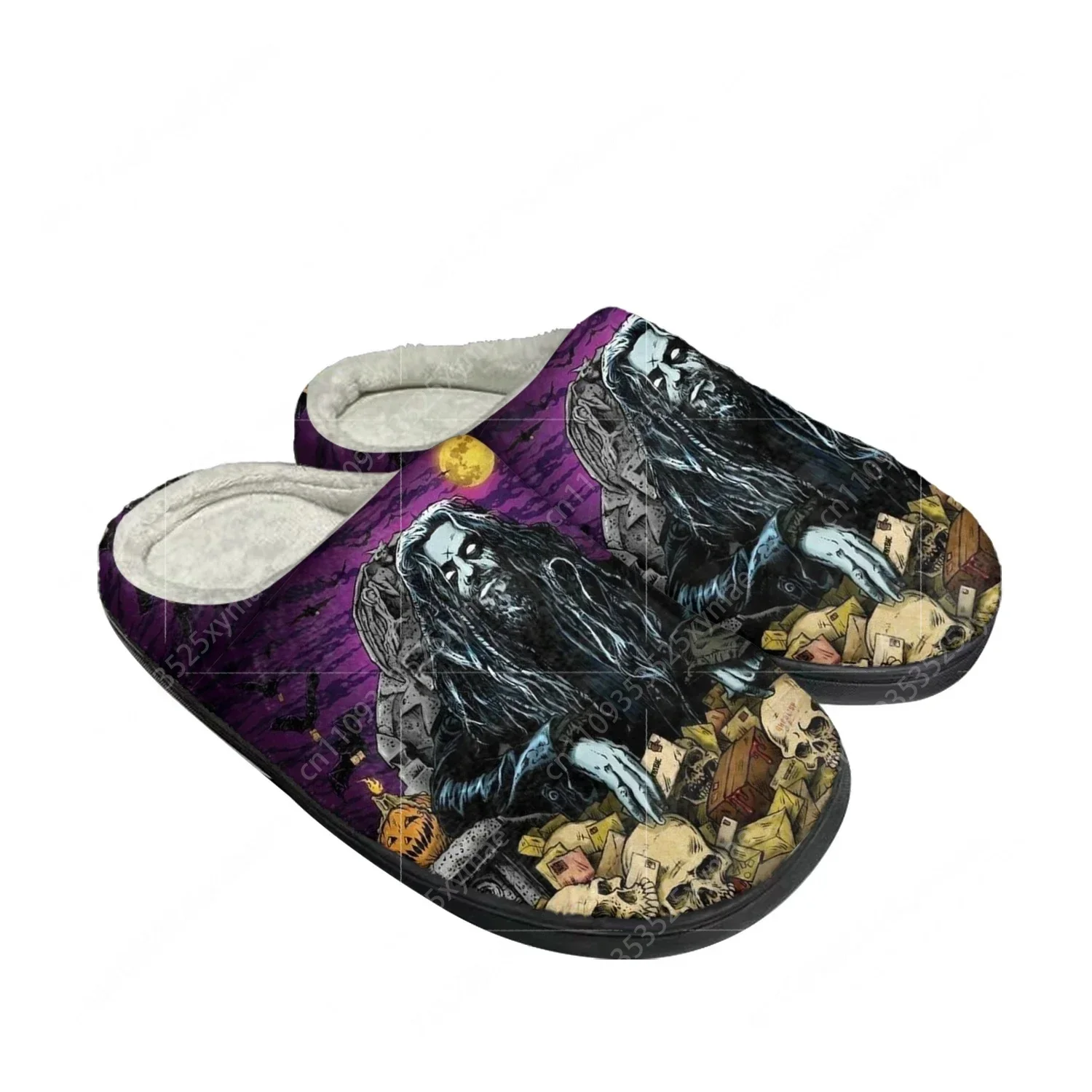 Men Shoes High - Rob Zombie Home Cotton Slippers High