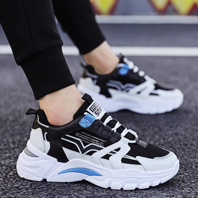 Men'S Shoes Half Cut - Size Lớn Chun Chiều Cao Người