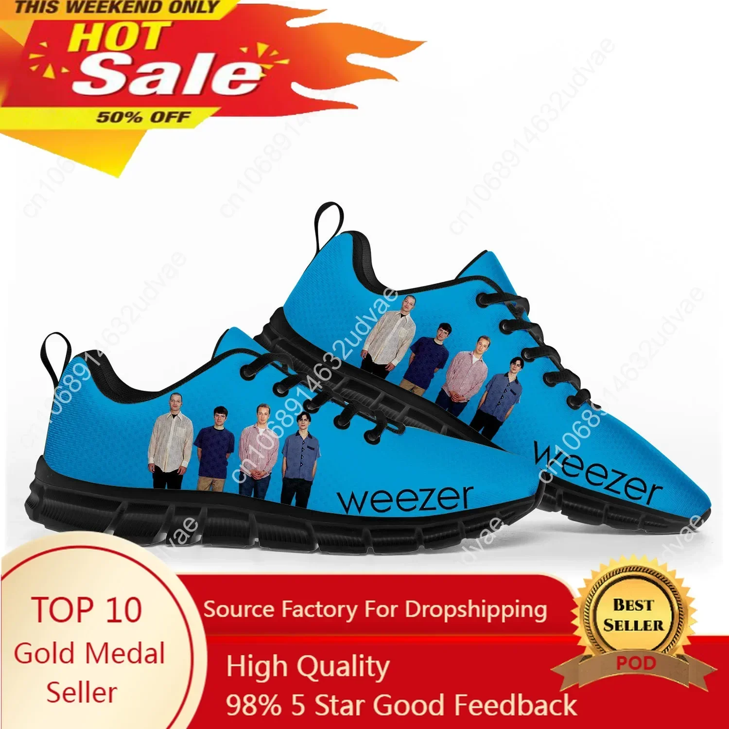 Men Shoes High - Weezer Sports Shoes Mens Womens Sneakers
