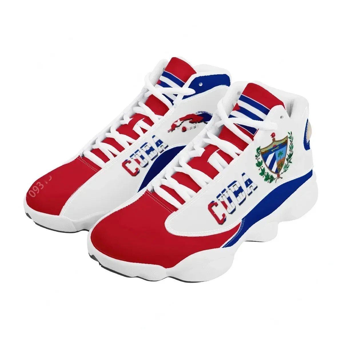 Men'S Shoes For Tennis - CUBA Flag Print Cool Men Basketball