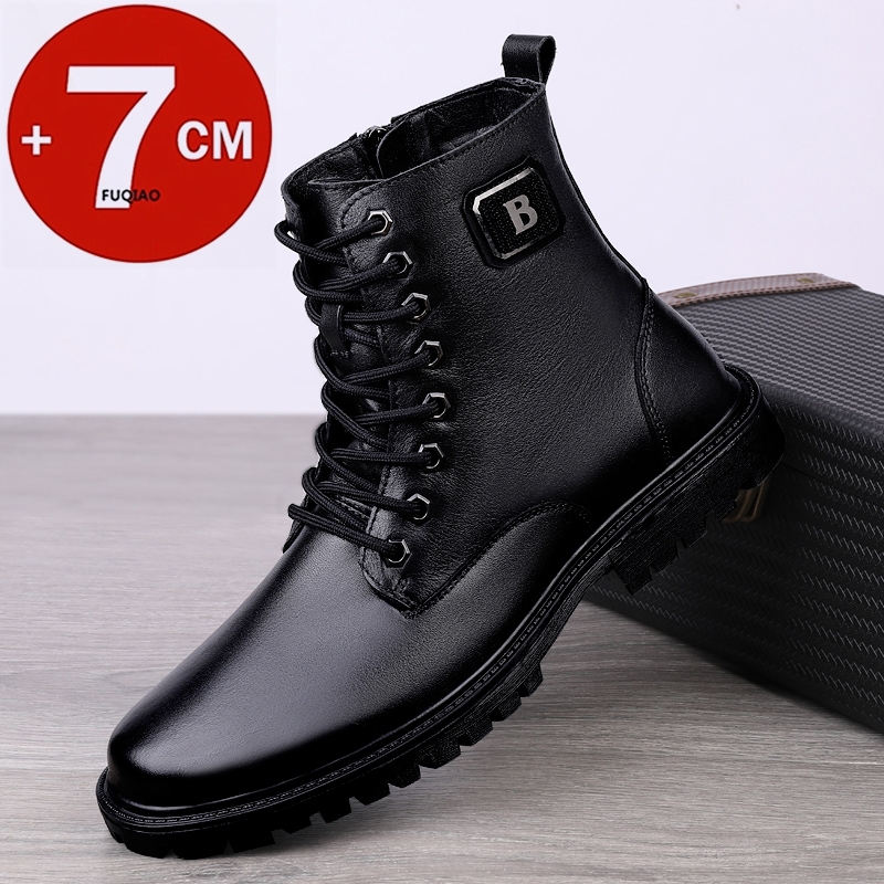 Men's Genuine Leather Elevator - đánh giá và giá Men'S Shoes Dress Casual