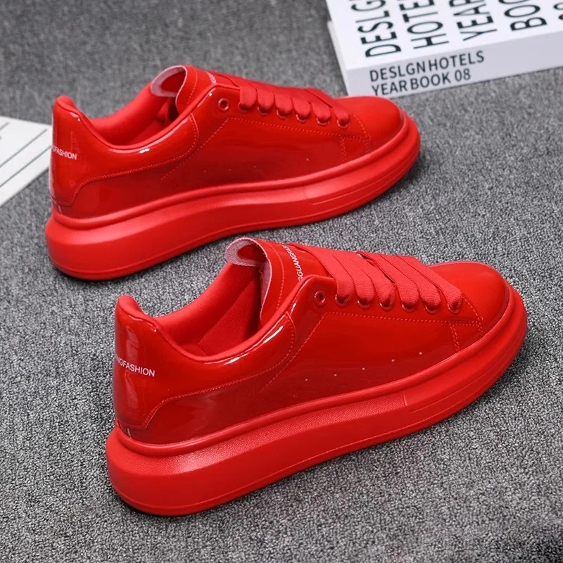 2025 Lacquered White Casual Sh - đánh giá và giá Men'S Shoes For Tennis