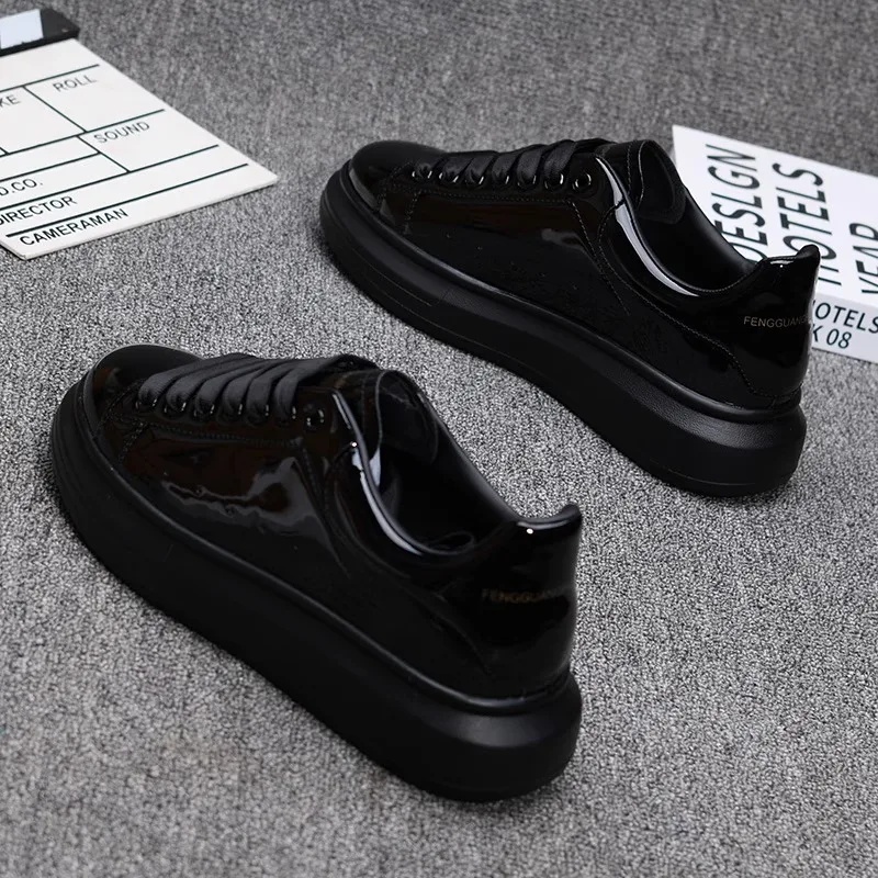 2025 Lacquered White Casual Sh - đánh giá và giá Men'S Shoes For Tennis