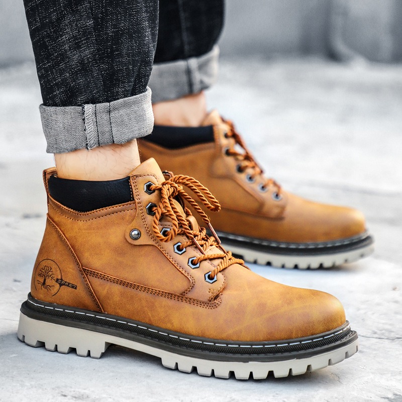 Men's Boots High-Top Casual Sh - đánh giá và giá Men'S Shoes For Work
