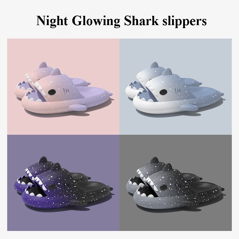 Cute Cartoon Shark Slippers Fo - đánh giá và giá Men'S Shoes In Style