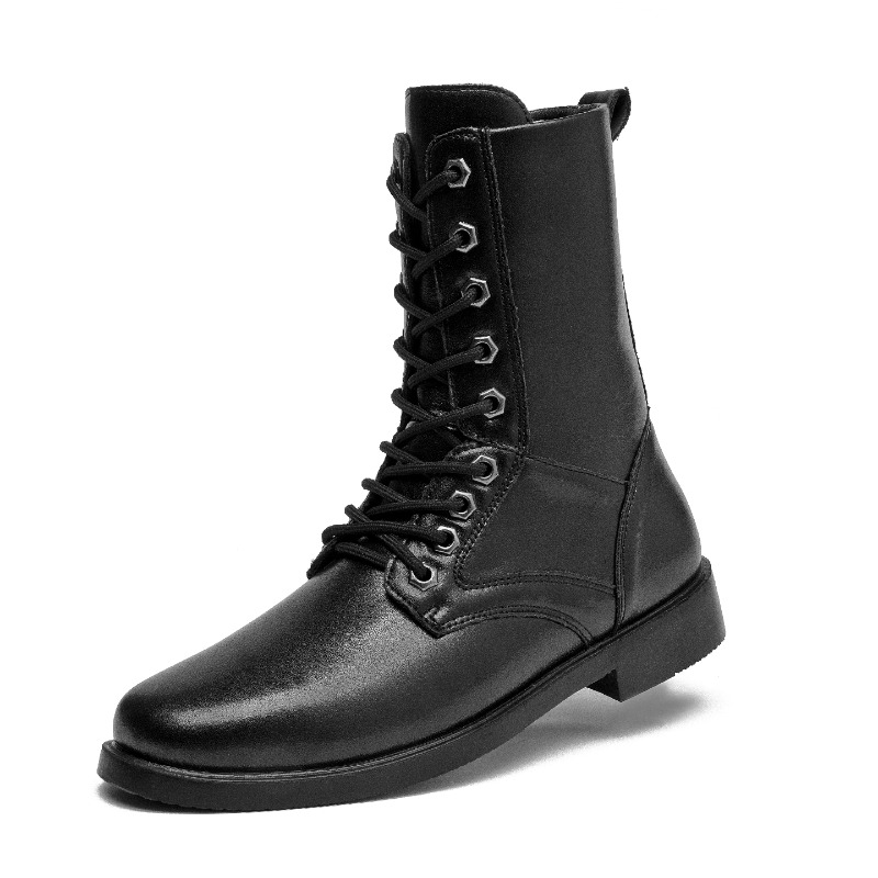 High-top Leather Boots Outdoor - đánh giá và giá Men'S Shoes For Work