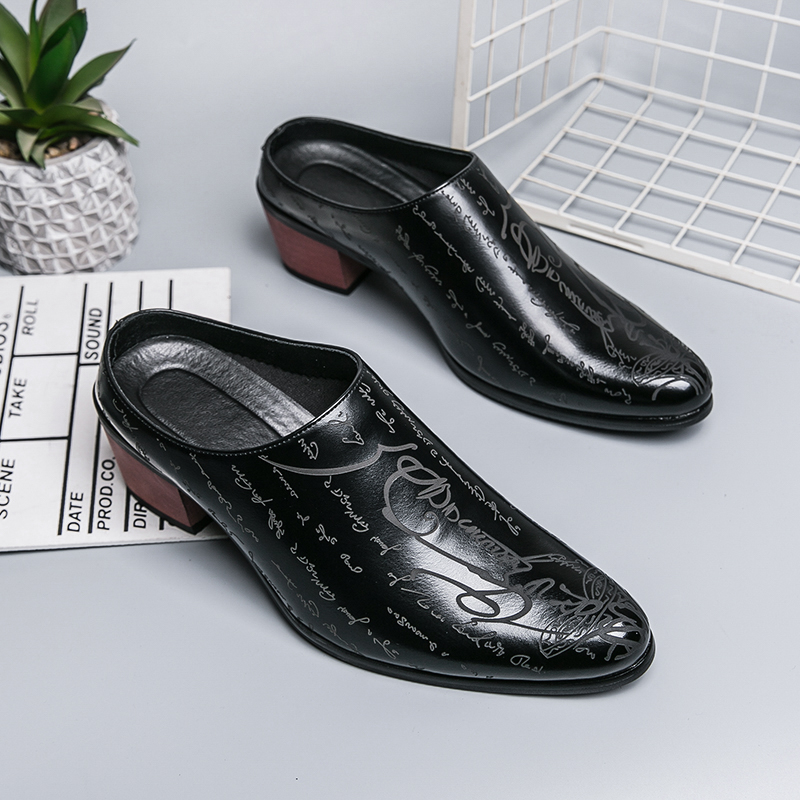 Men Brown Leather Mules Slippe - đánh giá và giá Men'S Shoes Dress Casual