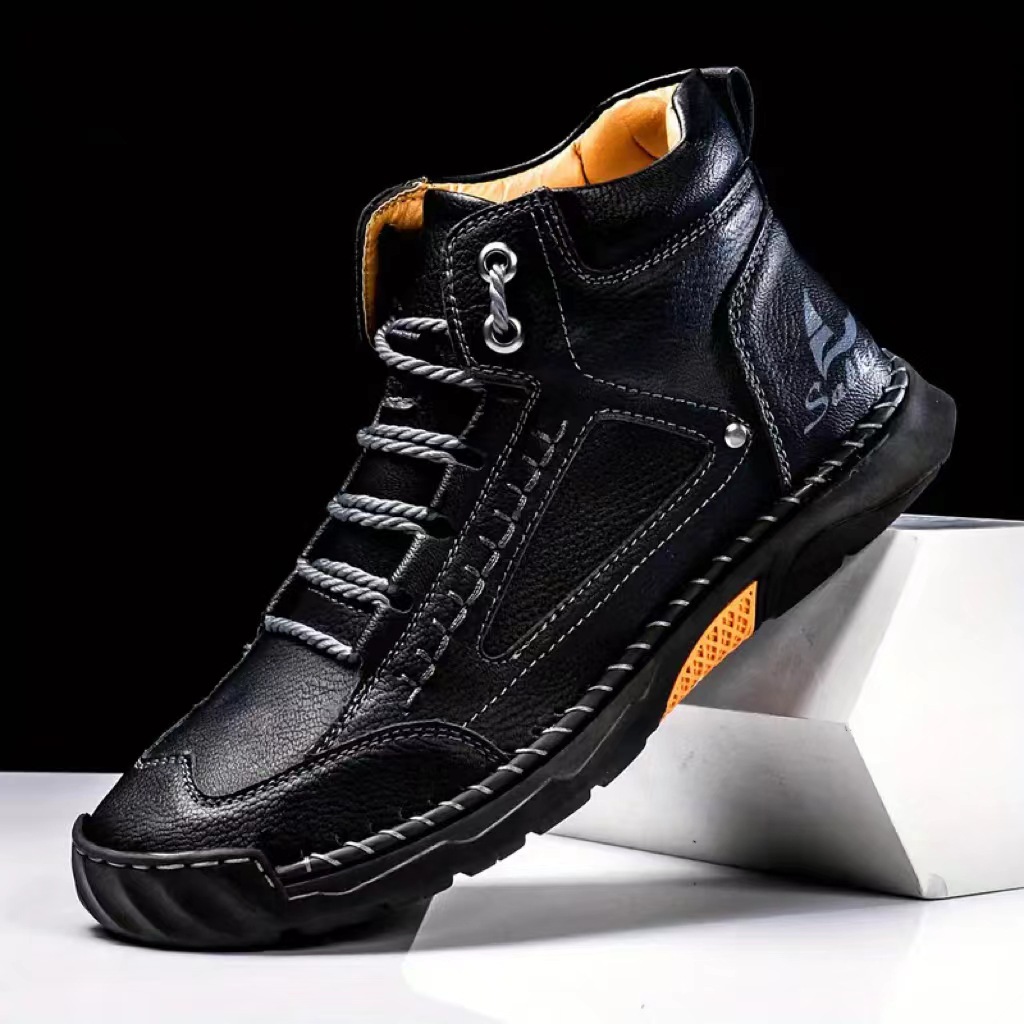 Men's Hand-stitched Boots Plus - đánh giá và giá Men'S Shoes Dress Casual