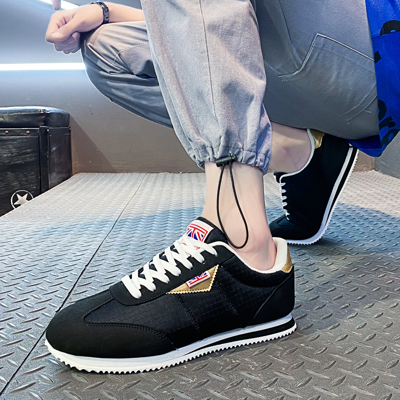 Blue Red Lightweight Sneakers  - đánh giá và giá Men'S Shoes Half Cut