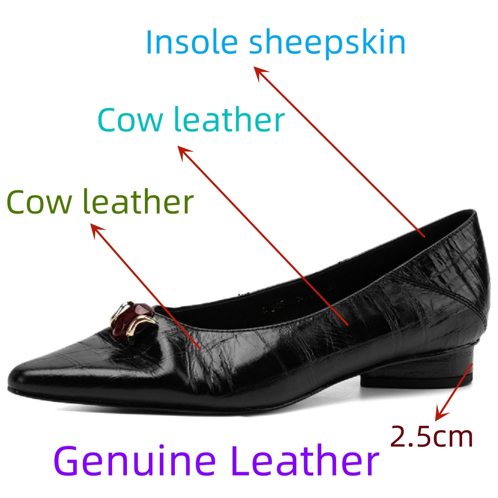 【JOCHEBED HU】Women's Handmade  - đánh giá và giá Shoes Heels Men