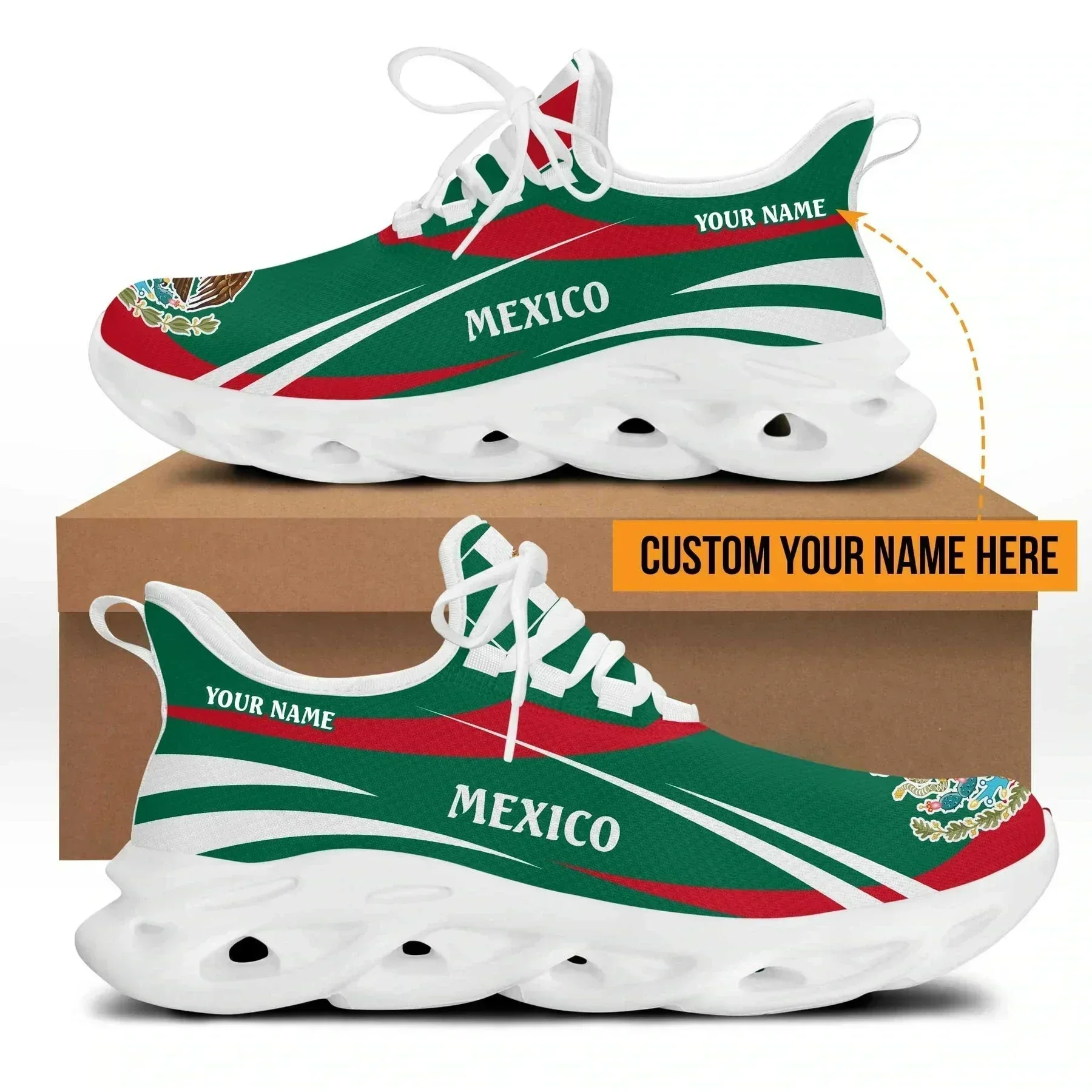 Mexico Flag Men's Sneakers - N - đánh giá và giá Men'S Shoes For Tennis