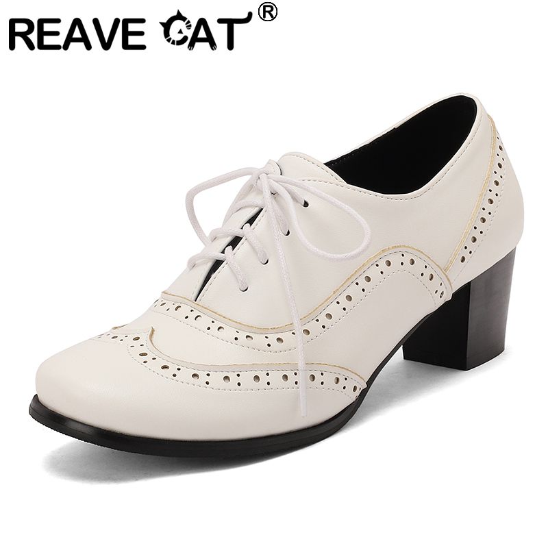 REAVE CAT Brown Women Pumps Ro - đánh giá và giá Men'S Shoes Size 42 In Us
