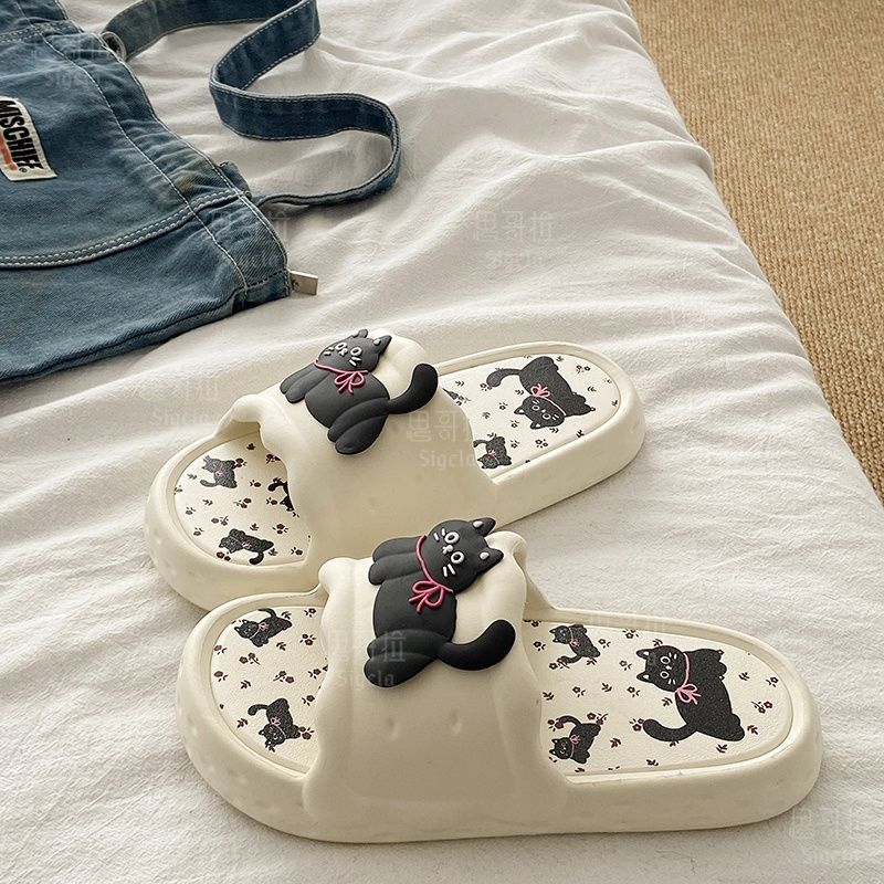 Printting Cute Bear Women Slip - đánh giá và giá Men'S Shoes In Style