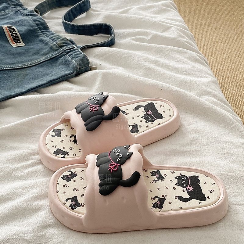 Printting Cute Bear Women Slip - đánh giá và giá Men'S Shoes In Style