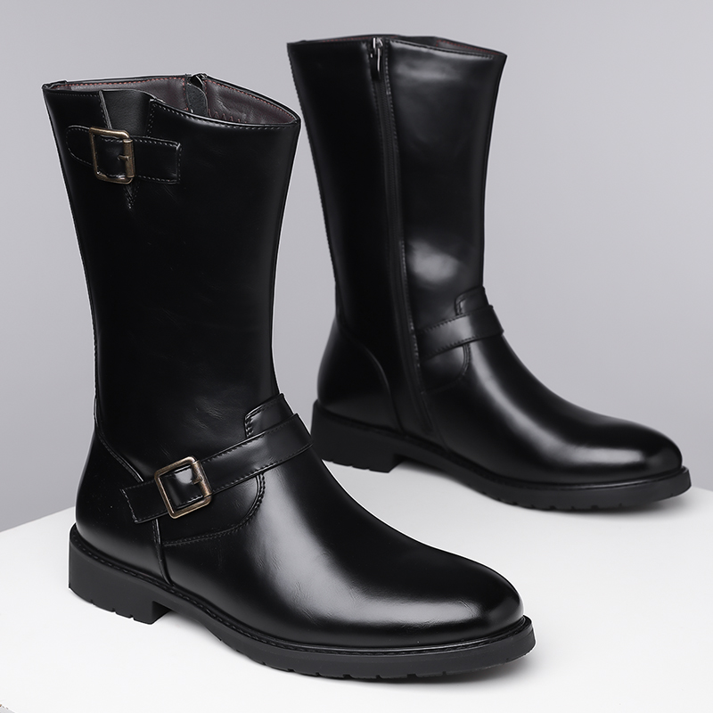 Men's Fashion High-Top Boot St - đánh giá và giá Men Shoes Brand