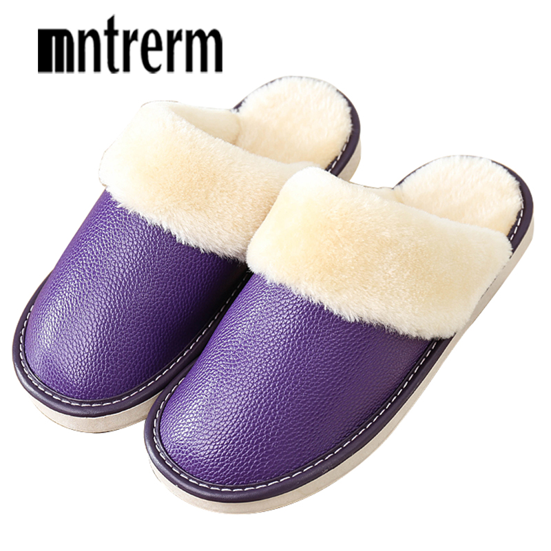 Mntrerm Nữ Dép Nữ Mùa Đông Chí - đánh giá và giá Men Shoes Sale