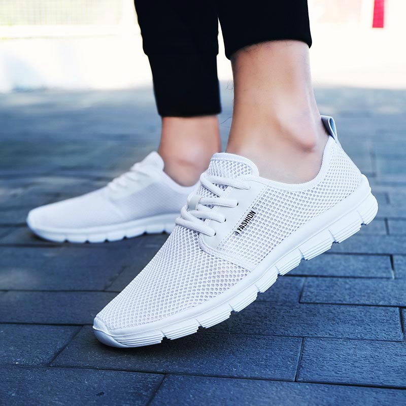 Size Lớn Mùa Hè Thở Nam Sneake - đánh giá và giá Men'S Shoes Half Cut